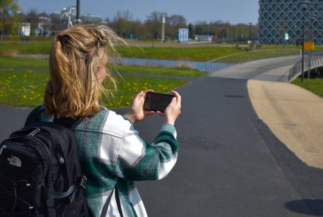 Campus tour Peek app